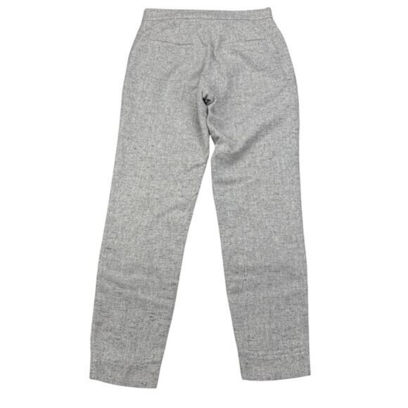 COS Wool Silk Blend High Rise Cropped Trousers  Size 2 Career Preppy - Picture 4 of 6